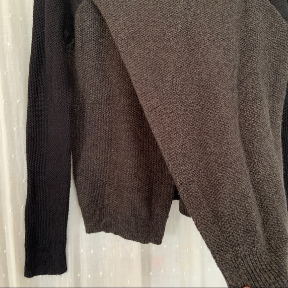 Madewell Cross-back Colorblock Sweater - Picture 6 of 7